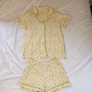BedHead Gold Pajama Set Size XS